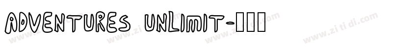 Adventures Unlimit字体转换